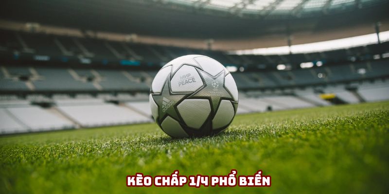 Kèo chấp 1/4 phổ biến