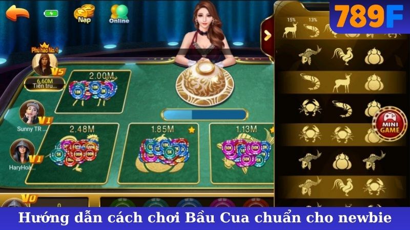 Hướng dẫn cách chơi Bầu Cua chuẩn cho newbie
