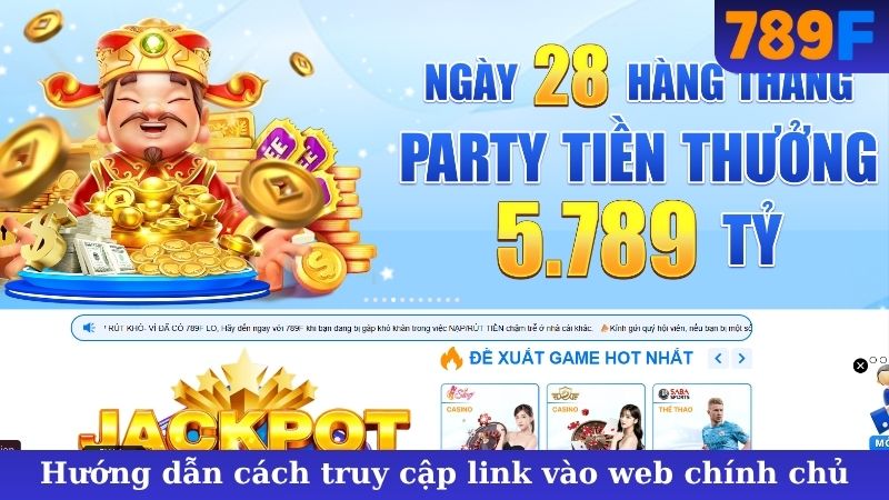 Hướng dẫn cách truy cập link vào web chính chủ